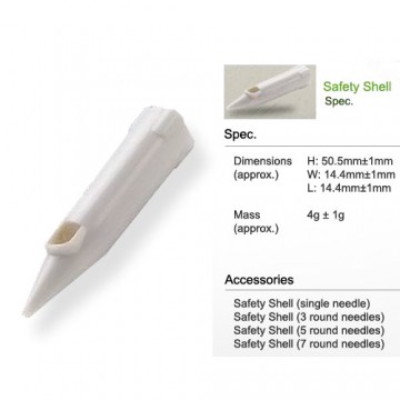 Aiguilles Tech-Touch - Safety Shell 05 Aiguilles Tech-Touch - Safety Shell 05-1800